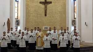 Ricevimento del ministero del lettorato dei religiosi a Roma