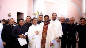 Ordinazione del padre Andrés Cuellar, LC nella arcidiocesi di León, Guanajuato